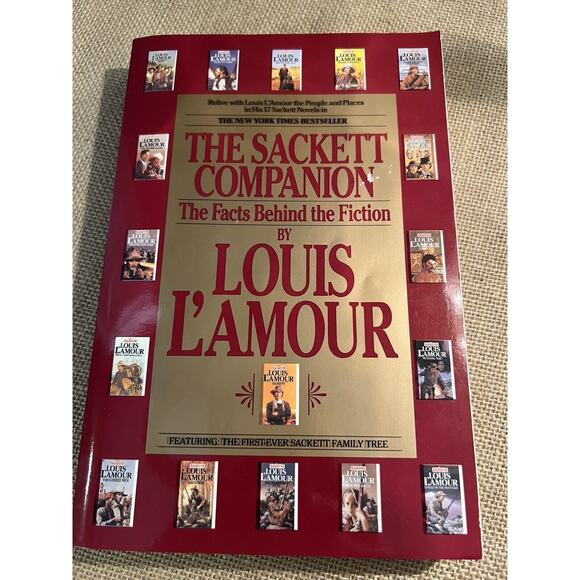 The Sackett Companion : The Facts Behind the Fiction by Louis L'Amour (1988) - Picture 1 of 9